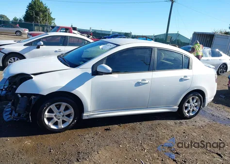 2012 Nissan Sentra 2.0 Sr из США, поврежденный, VIN 3N1AB6AP7CL695794